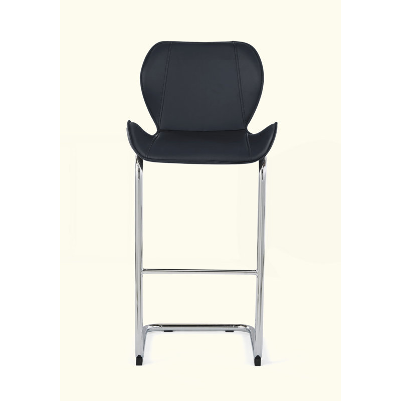 TABOURET 4 PC Charlotte, Noir