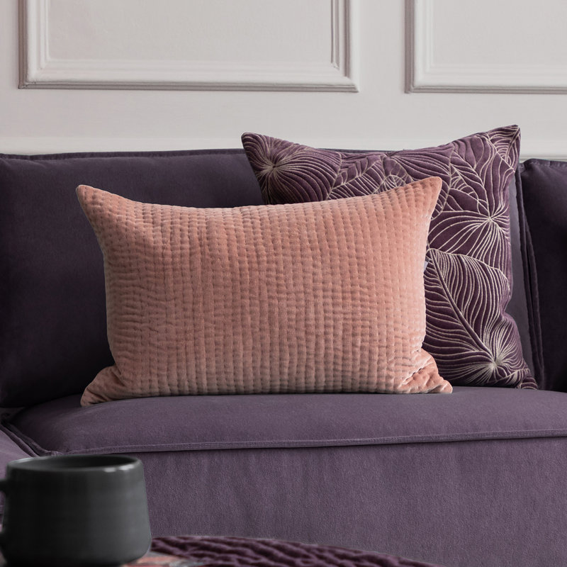 Cushion, 40cm x 60cm, Rectangular, Coral