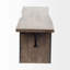 Banc en bois Mayweather