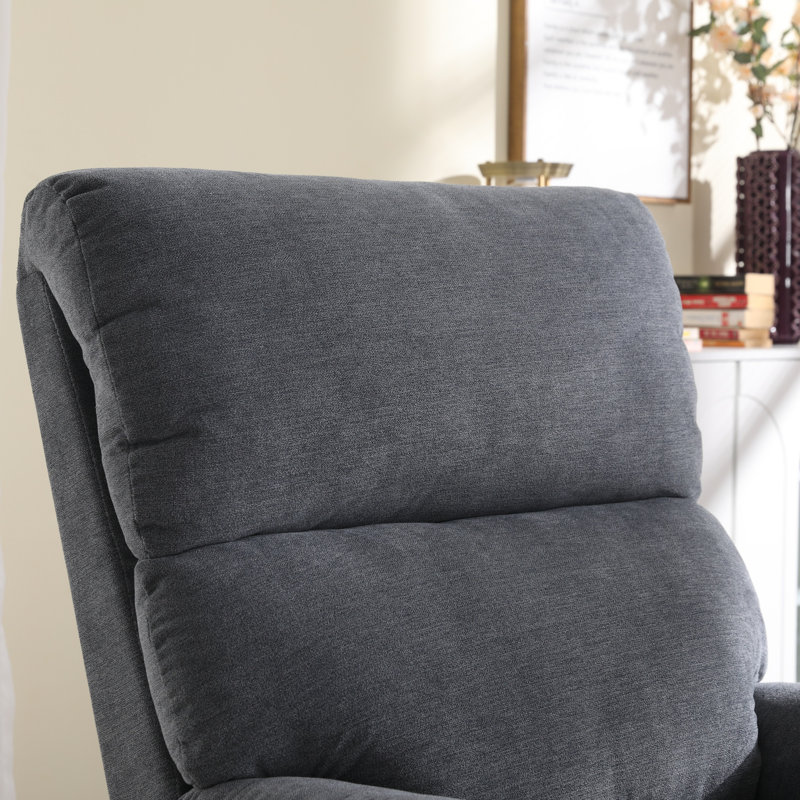 Bardia 31" Wide Minimalist Power Recliner Chair Brown