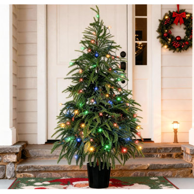 4.5FT Artificial Tabletop Faux Tree