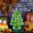 Halloween Lighted Bat Tabletop Tree
