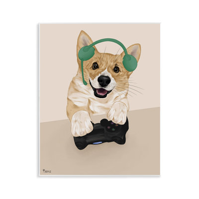 «Happy Gamer Dog» par Tara Royle