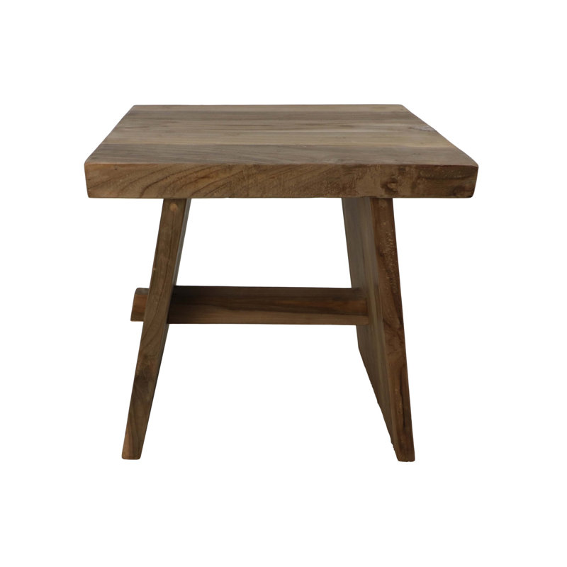 Awudi Solid Wood Accent Stool