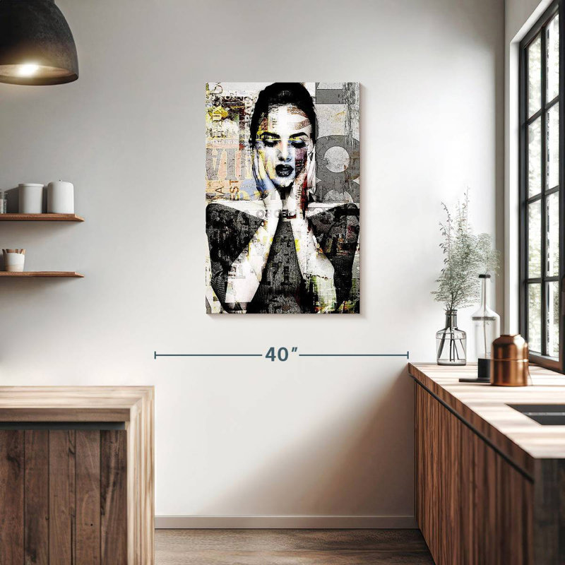 Fashionista moderne Leisha, H 36 po x l 24 po