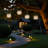  4.02"solar Integrated Led Portable Jar Outdoor Lantern-117215166