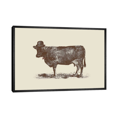 Cow Cow Nut by Florent Bodart - Print on Canvas