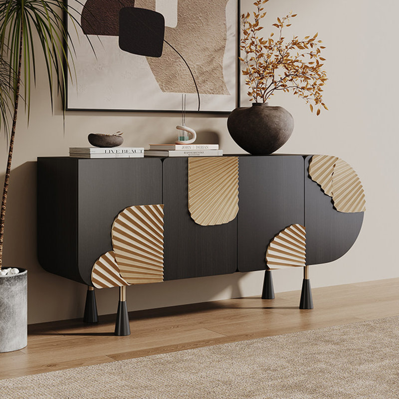 Retro minimalist high-end sideboard