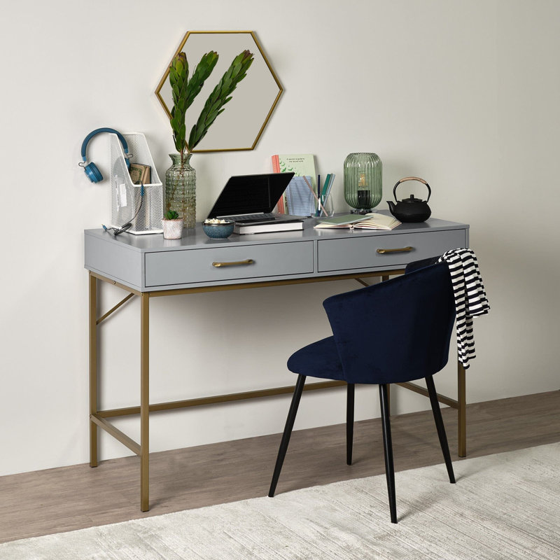 Agna Dressing Table, Grey