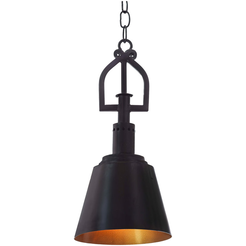 Farmhouse 1 - Light Pendant, Pewter Gold, Pewter Gold