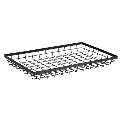 WB-1812-MG - Panier en grillage rectangulaire de 17,75 po x 11,25 po de hauteur 2 po (pour IR-2010)