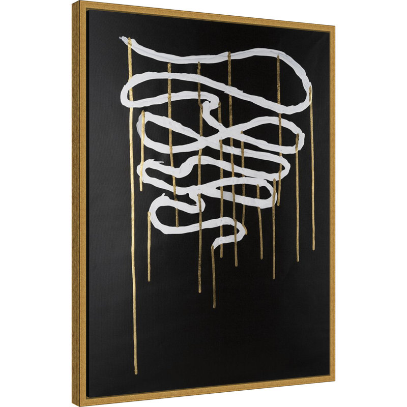 «Weeping Ribbon II» par Michael Willett, reproduction d'art sur toile encadrée, H 30 po x l 23 po