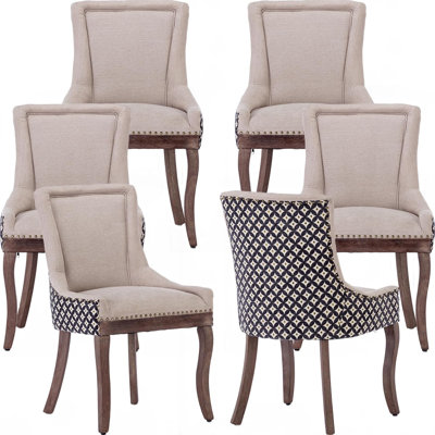 52cm H Tufted Upholstered Side Chair