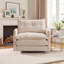 Fauteuil pivotant rembourré 36 po Chenille-114237960