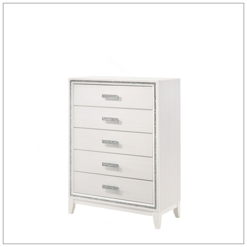 Commode blanche Haiden, Blanc