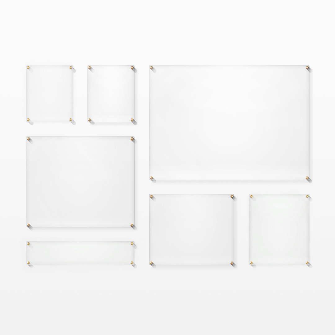 7 Piece Mondrian Double Panel Picture Frame Set Wexel Art 