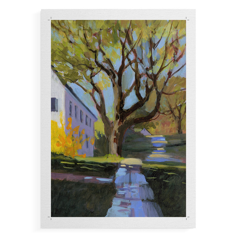 Printemps en Nouvelle-Angleterre - impression sur toile seulement - NON encadrée, H 60 po x l 40 po