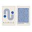 Blue Bauhaus Duo, ensemble de 2 impressions roulées-1039862057-1039862063