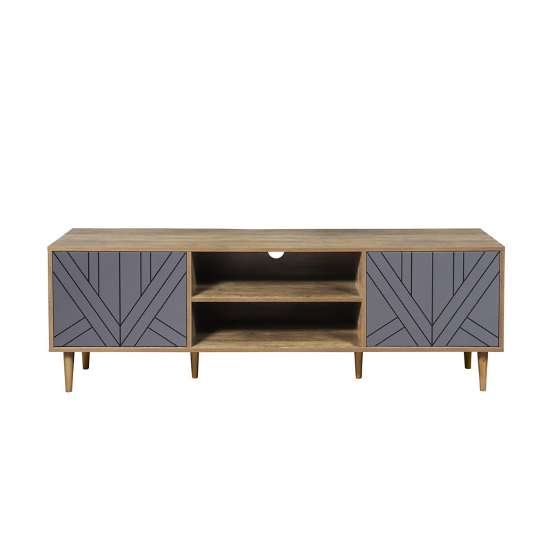 Abarne Unfinished TV Stand for TVs up to 70"