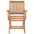 Teak Patio Chair with Cushions-233902361