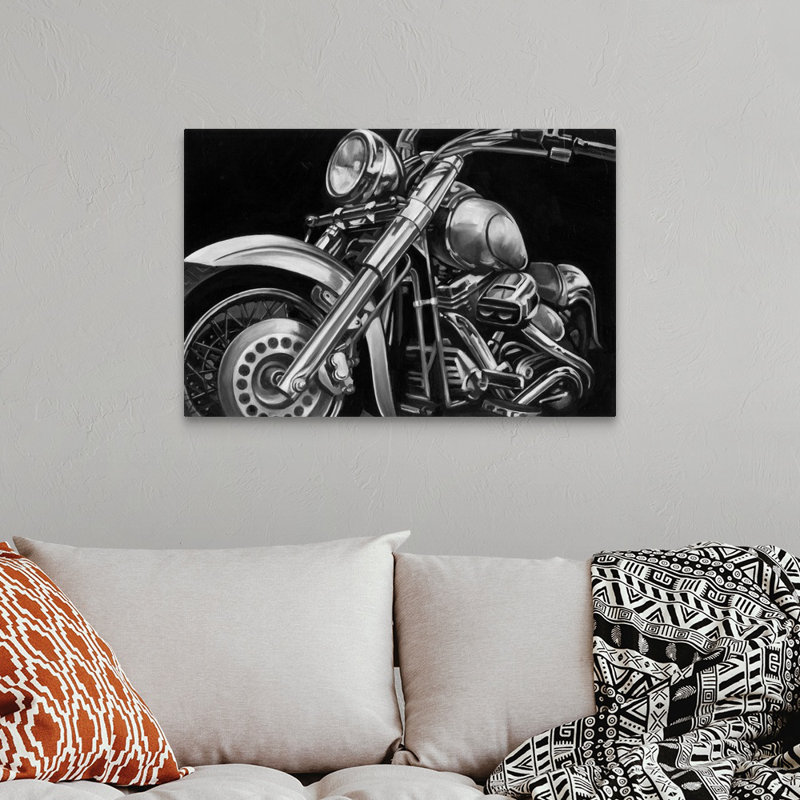 « Classic Sins II » par Ethan Harper, reproduction d’art, H 18 po x l 26 po x 1,75 po, Cadre blanc