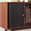 Buffet en bois massif noir
