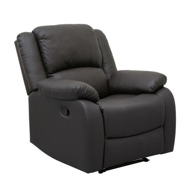 Deondray Faux Leather Home Theater Seat