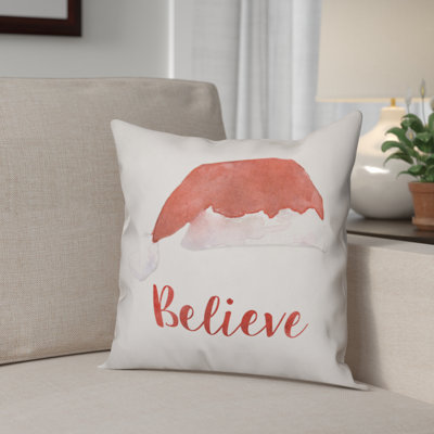 Believe Throw Pillow