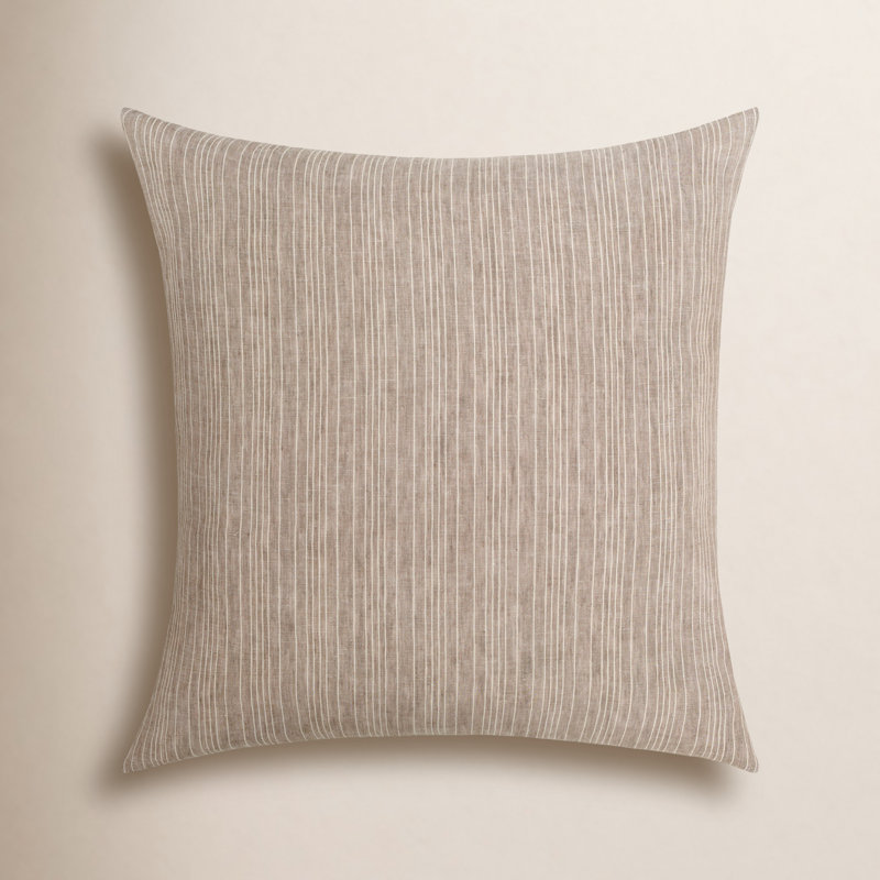 Hart 100% Linen No Striped Sham Set