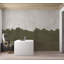 Murale pelez et collez - Vert olive et gris-596925550