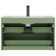 Bathilde 30" Wall Mount Single Bathroom Vanity with Ceramic Sink Top, Zinc Alloy Faucet, Soft-Close Drawers
