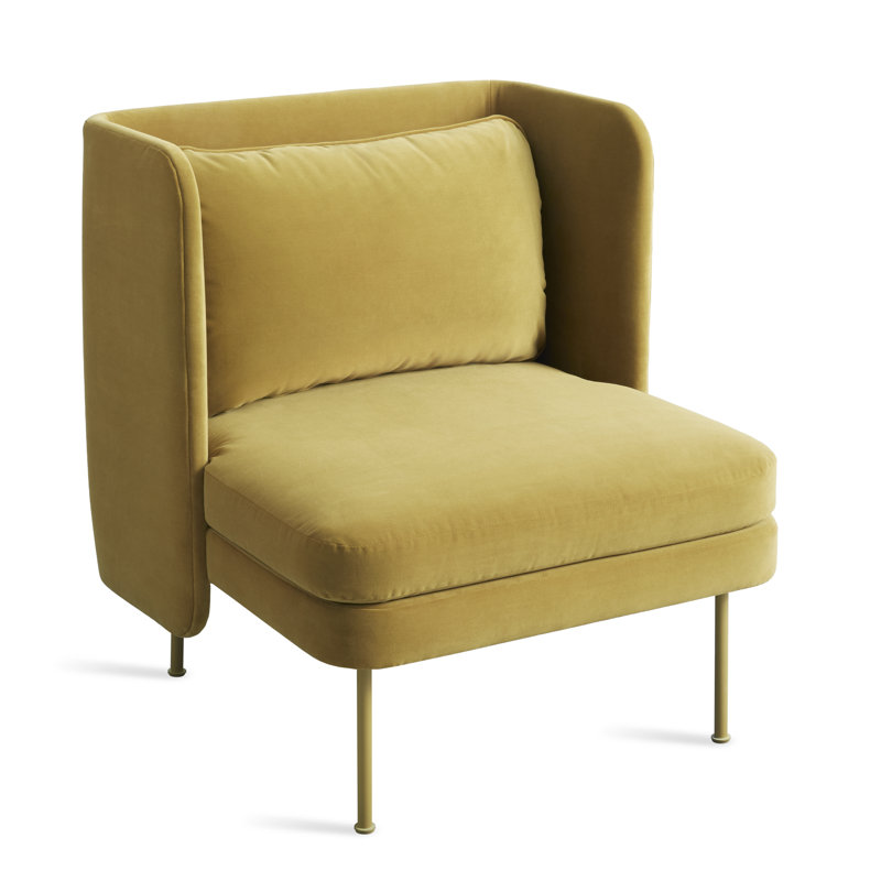 Bloke Club Chair, Gabro Gray Wool, Oblivion