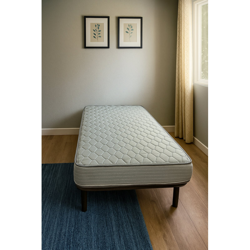 Matelas en mousse et ressorts de 6 po, Lit simple