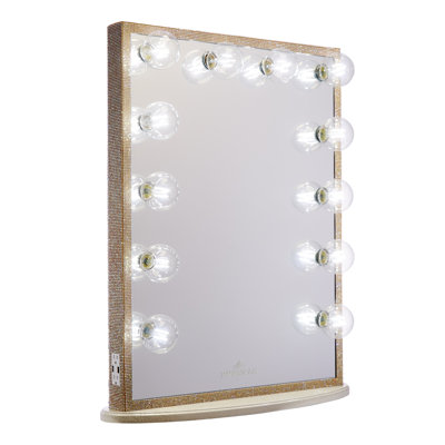 Miroir de maquillage Hollywood Glow XL
