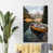 White Floater Framed selected