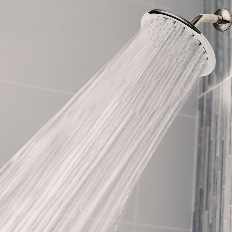 Large Chrome Wall Mounted Rain Shower Head