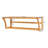 Aitkin Bamboo Solid Wood Accent Shelf with Towel Bar