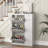 Versatile Freestanding Shoe Cabinet for Organized Entryways and Spaces