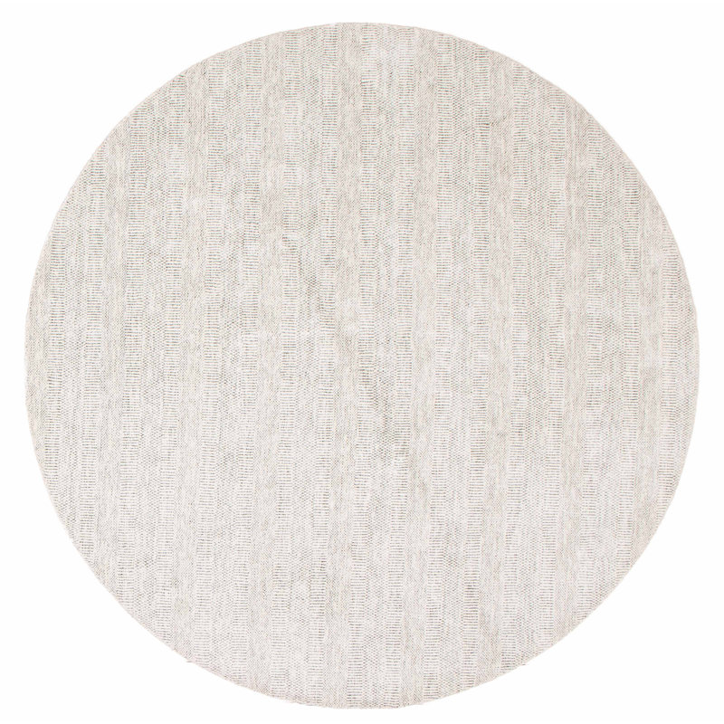 Tapis bleu clair en laine New Age 8 pi 2 po x 8 pi 2 po Hurain