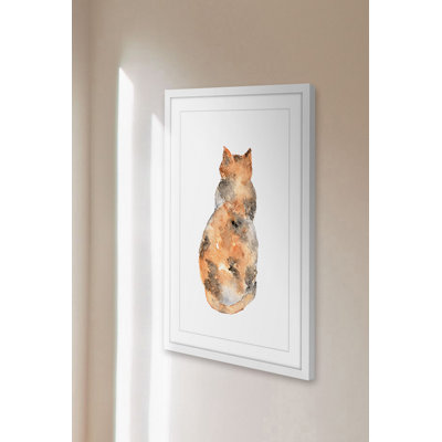 Thimble Sparrow - Single Picture Frame Painting