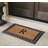 Butterfield Paisley Border Monogrammed Coir & Rubber Doormat, 30" x 48" – Heavy-Duty, Fade-Resistant Outdoor Mat in Bronze-1409866925