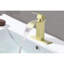 Robinet de lavabo pour salle de bain à poignée simple Waterfall Spout-121292141