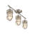 24.37'' 3 -Light Fixed Track Track Kit with Dimmable and Adjustable Head