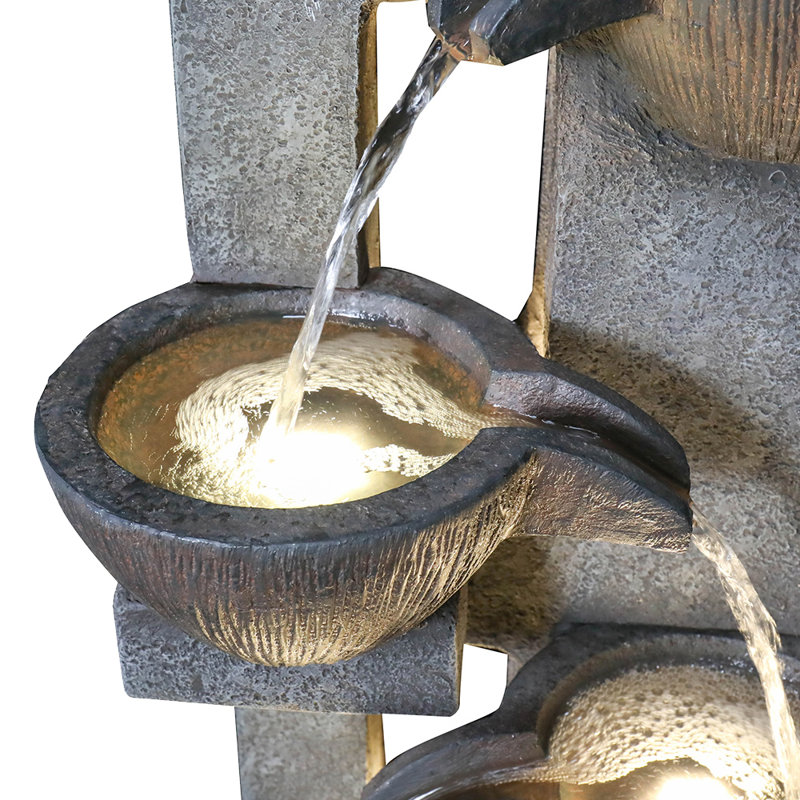 Fontaine en résine Clowser avec lumière