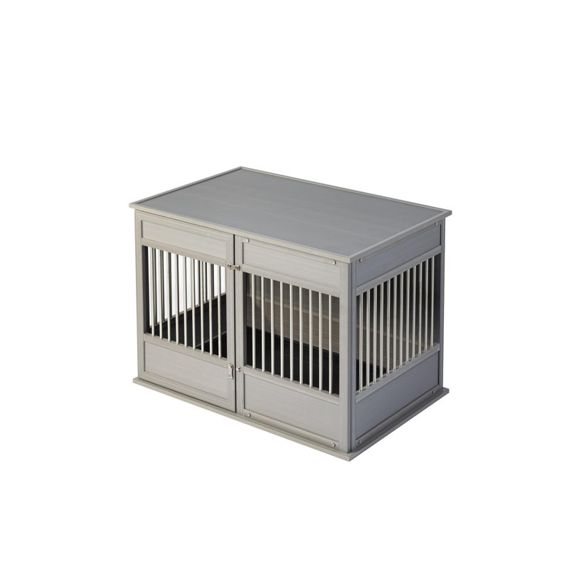 Cage pour chien ECOFLEX Horizon Easy Access, Gris, Très grand (H 30,24 po x l 27,87 po x P 42,99 po)