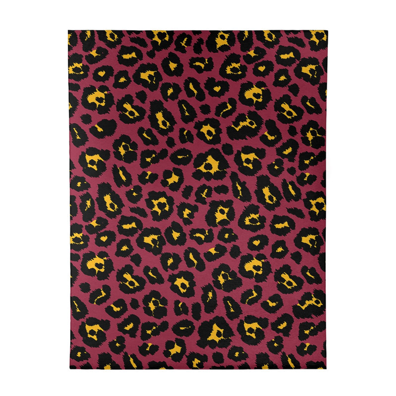 Animal Print Indoor Rug, Rectangle 4' x 6'