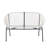 CONDESSA OUTDOOR PATIO WICKER LOVESEAT-48370252