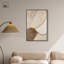 «Taupe Terrain I», art abstrait élégant par -223482878-223482865