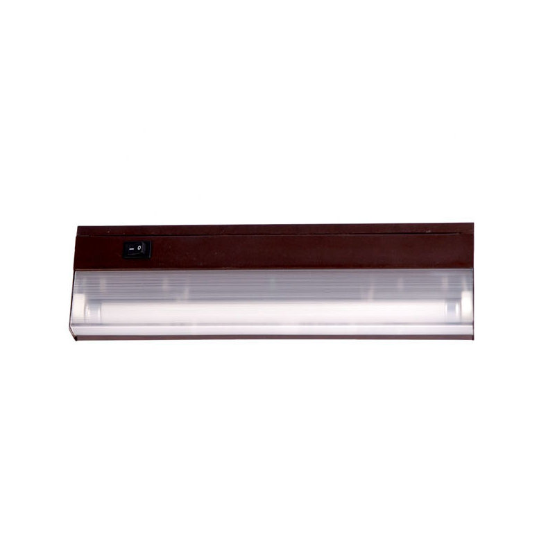 12.25" Fluorescent Under Cabinet Bar Light, Bronze