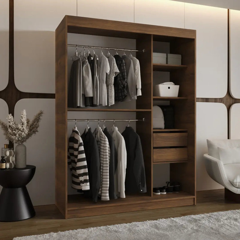 Bergetta Laminate Board Wardrobe